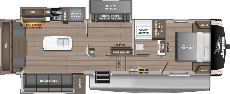 new Fifth Wheel Trailers Jayco Eagle HT for sale, in Concord, NC Thumbnail 2