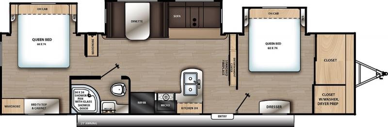 new Travel Trailers Forest River Aurora for sale, in Concord, NC Thumbnail 2