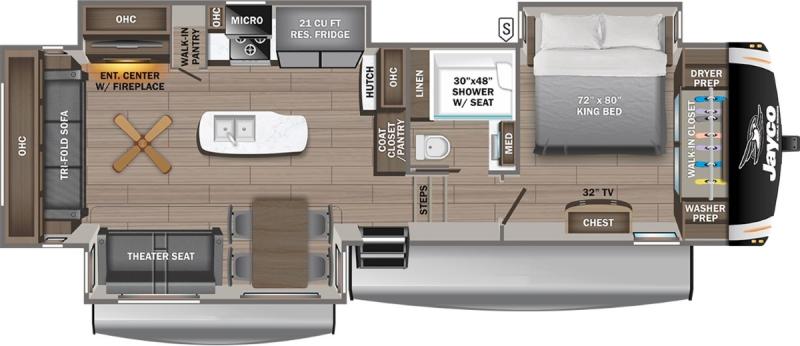 new Fifth Wheel Trailers Jayco Eagle for sale, in Concord, NC Thumbnail 2