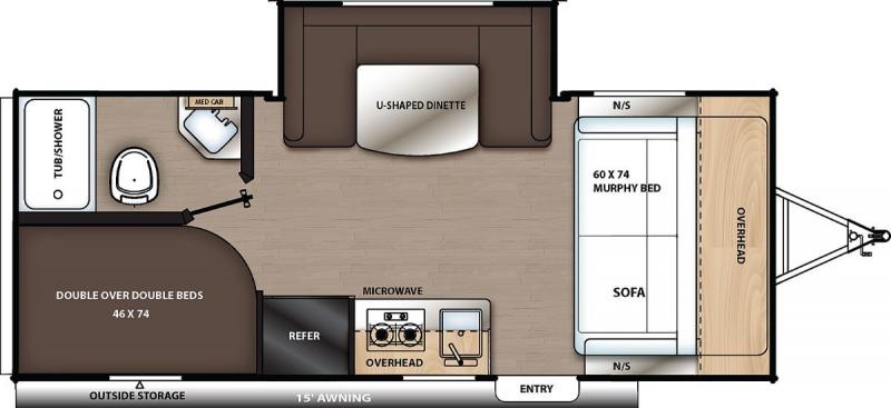 new Travel Trailers Forest River Aurora for sale, in Concord, NC Thumbnail 2