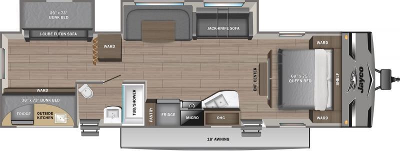 new Travel Trailers Jayco Jay Flight for sale, in Concord, NC Thumbnail 2