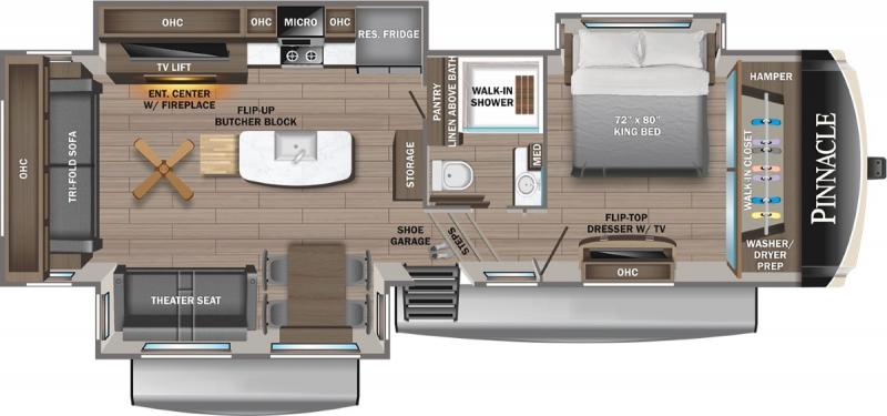new Fifth Wheel Trailers Jayco Pinnacle for sale, in Concord, NC Thumbnail 2