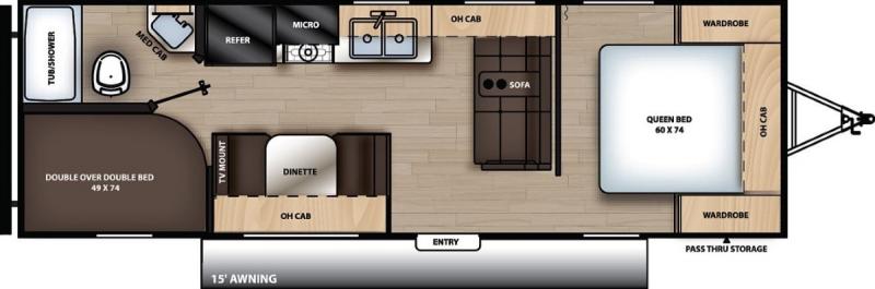 new Travel Trailers Forest River Aurora for sale, in Concord, NC Thumbnail 2