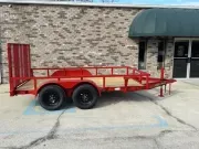 2025 Superior Trailers 7X12 - 2 Axle - New Holland Red