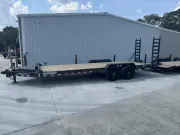 2025 Iron Bull 83X22 (7x22) 2 7k Axles with foldup ramps