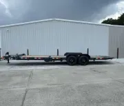 2025 Iron Bull 81X24 2 8k Axles with tilt ramps