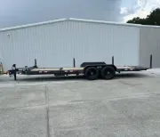2025 Iron Bull 83X22 2 7k Axles with tilt ramps