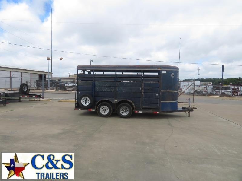 Rental 41 - Mustang 16' Stock Trailer Rental 41 - Mustang 16' Stock Trailer