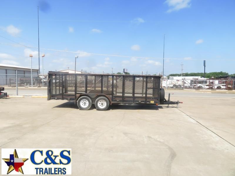 Rental 31 - C & S 18' Landscape Trailer Rental 31 - C & S 18' Landscape Trailer