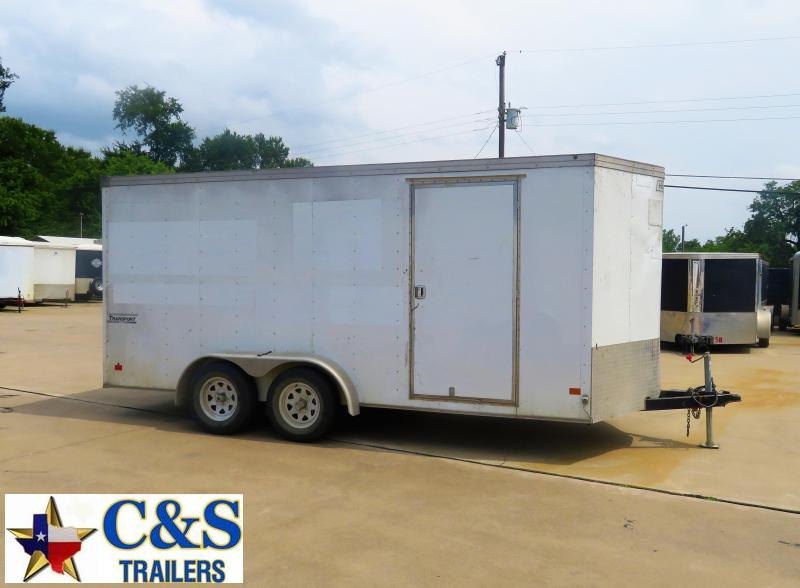 Rental 75 - Haulmark 7' x 16' Enclosed T/A Cargo Trailer Rental 75 - Haulmark 7' x 16' Enclosed T/A Cargo Trailer