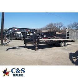 Rental 47 - PJ 101" x 24' Goose Neck Equipment Trailer Rental 47 - PJ 101" x 24' Goose Neck Equipment Trailer