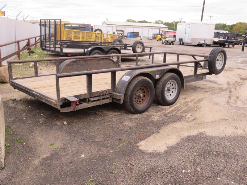 Rental 14 C & S 76" x 16' Utility Trailer C S Trailers