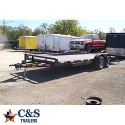 Rental 39 - C & S 18'+2' X 82" SFCH Car Hauler Rental 39 - C & S 18'+2' X 82" SFCH Car Hauler