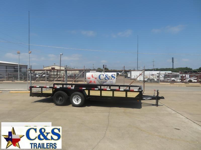 Rental 43 - 2019 C&S 77 x 18 Utility Trailer Rental 43 - 2019 C&S 77 x 18 Utility Trailer
