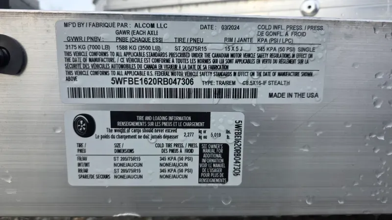 2024 Alcom-Stealth Stealth