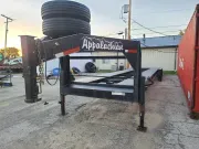 2017 Appalachian FCT-3/7K-43PS Gooseneck flatbed car hauler