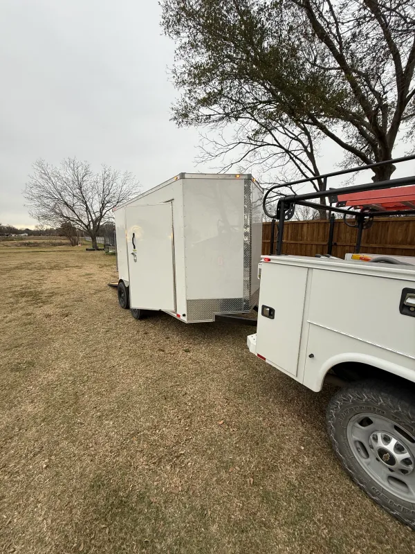 used Cargo (Enclosed) Trailers True Blue Trailers  for sale, in Ennis, TX Thumbnail 2