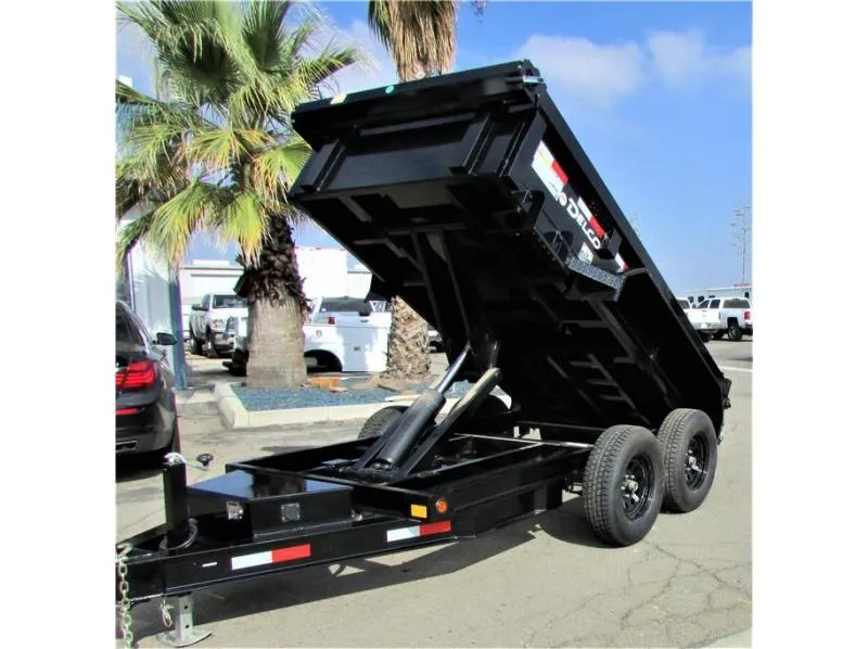 2022 Delco Trailers BP Dump Trailer 60"x10'  7K lbs