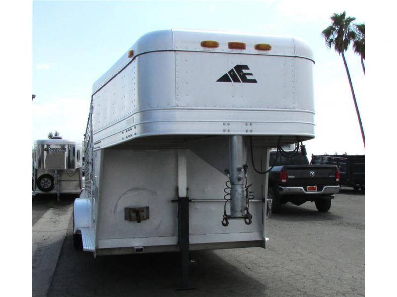2000 Elite Trailers Stock Trailer 20' JH Sanders Shop Diesel 4x4