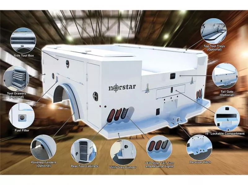 2019 Norstar SC Bed 8'6" X 84" CTA 58" SMOOTH