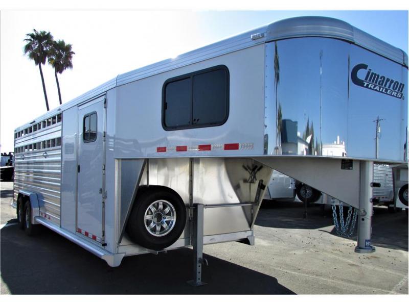2021 Cimarron Trailers Lonestar GN 24' x 7'6" w/ tack 2021 Cimarron Trailers Lonestar GN 24' x 7'6" w/ tack