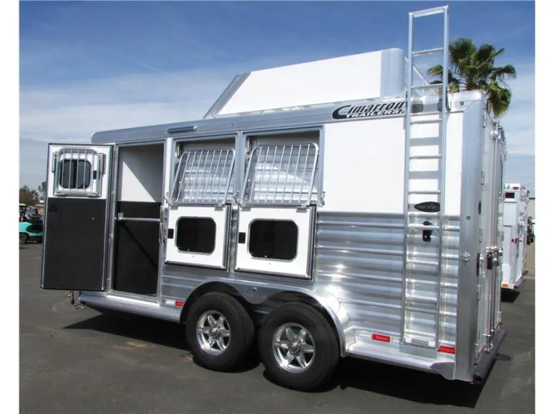 used Horse Trailers Cimarron Trailers  for sale, in Madera, CA Thumbnail 3
