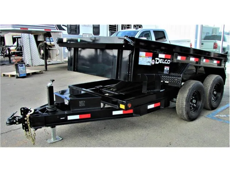 2023 Delco Trailers BP Dump Trailer 60"x10'  7K lbs