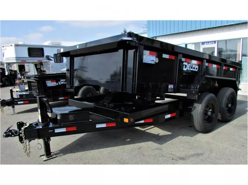 used Dump Trailers Delco Trailers  for sale, in Madera, CA Thumbnail 3