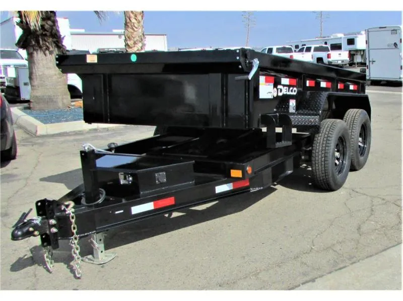2023 Delco Trailers BP Dump Trailer 60"x10'  12K lbs
