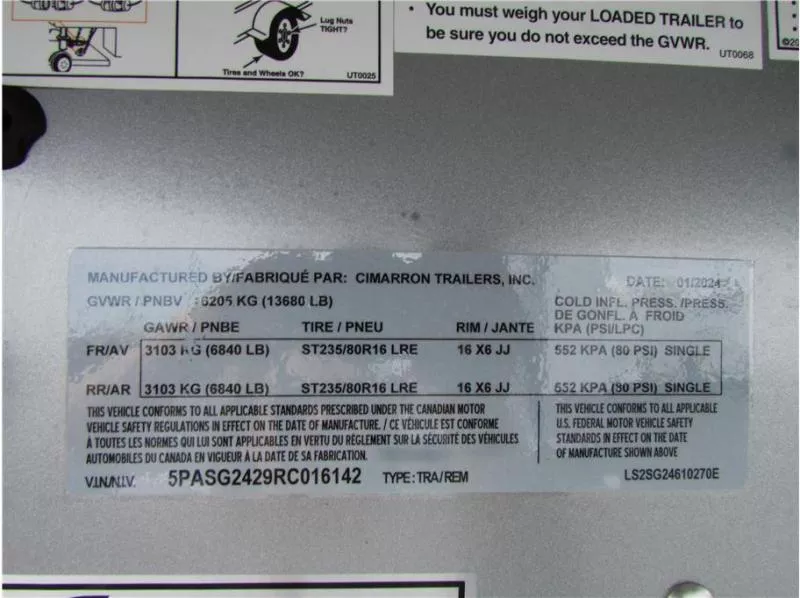 used Horse Trailers Cimarron Trailers  for sale, in Madera, CA Thumbnail 25