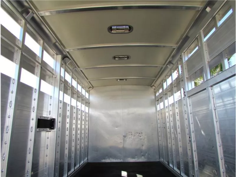 used Stock / Stock Combo Trailers Cimarron Trailers  for sale, in Madera, CA Thumbnail 9