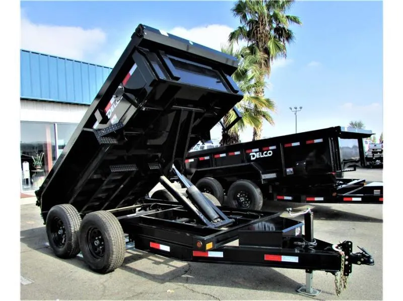 2023 Delco Trailers BP Dump Trailer 60"x10'  7K lbs