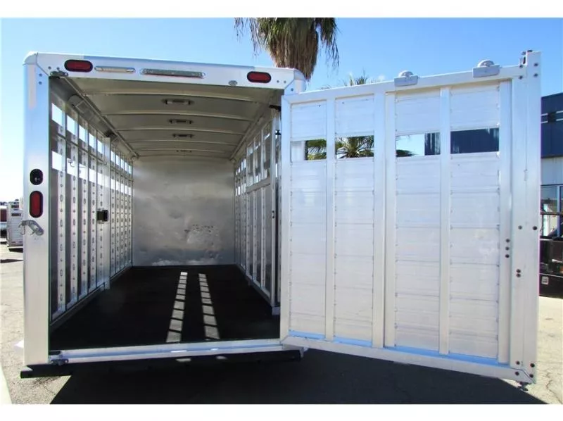 used Stock / Stock Combo Trailers Cimarron Trailers  for sale, in Madera, CA Thumbnail 6