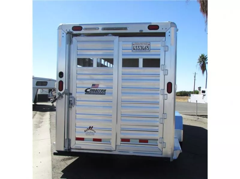 used Stock / Stock Combo Trailers Cimarron Trailers  for sale, in Madera, CA Thumbnail 4