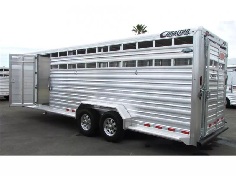 used Horse Trailers Cimarron Trailers  for sale, in Madera, CA Thumbnail 4