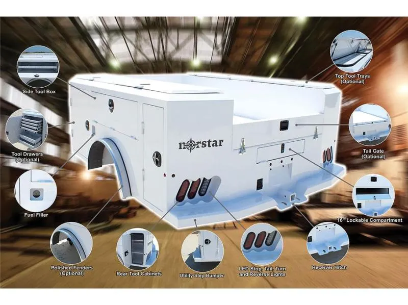 2019 Norstar SC Bed 8'6" X 84" CTA 58" SMOOTH