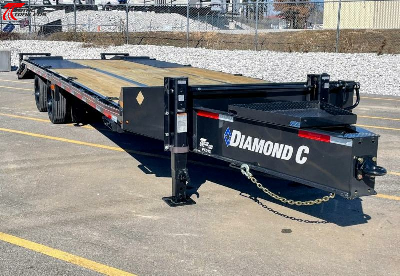 Diamond C Trailers PX212-25' 25,900lb (GVWR) Pintle/Tag Flatbed