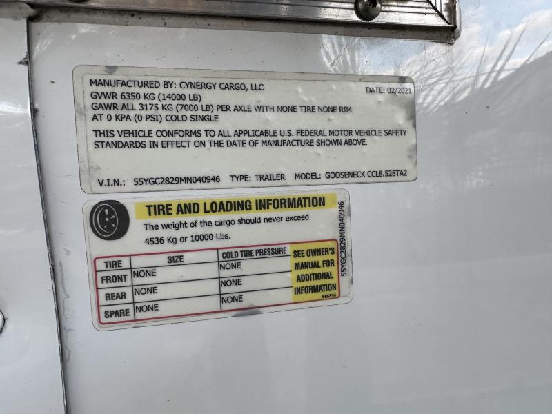 used Cargo (Enclosed) Trailers Cynergy Cargo  for sale, in Orlando, FL Thumbnail 11