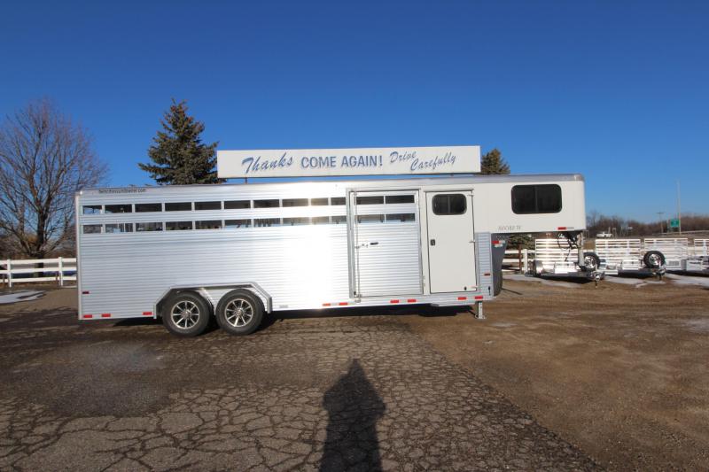 2022 Sundowner Trailers Rancher TR 24' Stock Combo GN Horse Trailer 2022 Sundowner Trailers Rancher TR 24' Stock Combo GN Horse Trailer