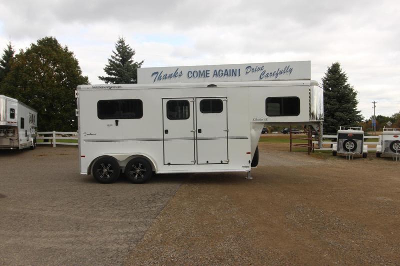 2021 Sundowner Trailers Charter 2HR GN Horse Trailer 2021 Sundowner Trailers Charter 2HR GN Horse Trailer