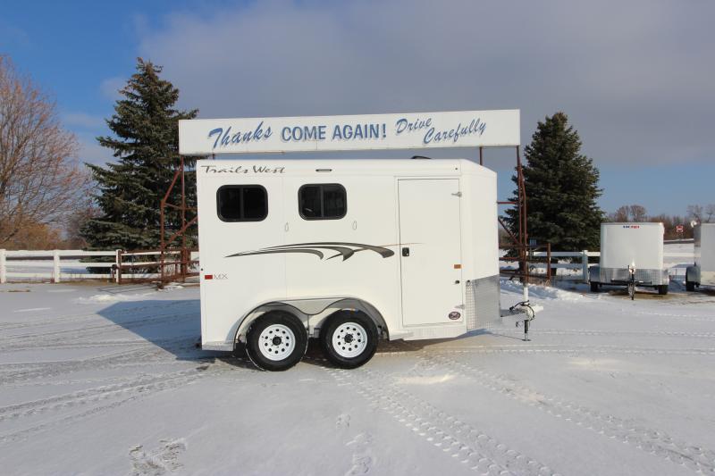 2023 Trails West Adventure II MX 2 Horse BP Horse Trailer 2023 Trails West Adventure II MX 2 Horse BP Horse Trailer
