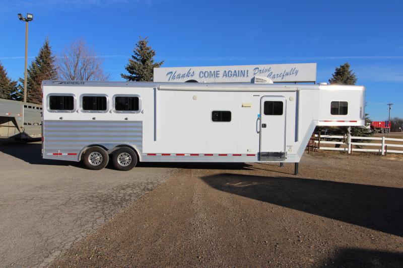 New 2020 Featherlite 3HR GN with 11' LQ and Slide Out Horse Trailer New 2020 Featherlite 3HR GN with 11' LQ and Slide Out Horse Trailer