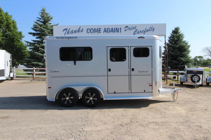 2021 Sundowner Trailers Charter 2HR BP Horse Trailer 2021 Sundowner Trailers Charter 2HR BP Horse Trailer