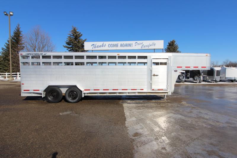 2000 Featherlite 24' Stock / Stock Combo Trailer 2000 Featherlite 24' Stock / Stock Combo Trailer