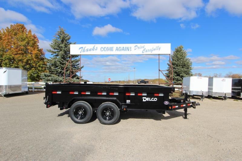 2023 Delco Trailers 14' BP Dump Trailer Featherlite Horse and