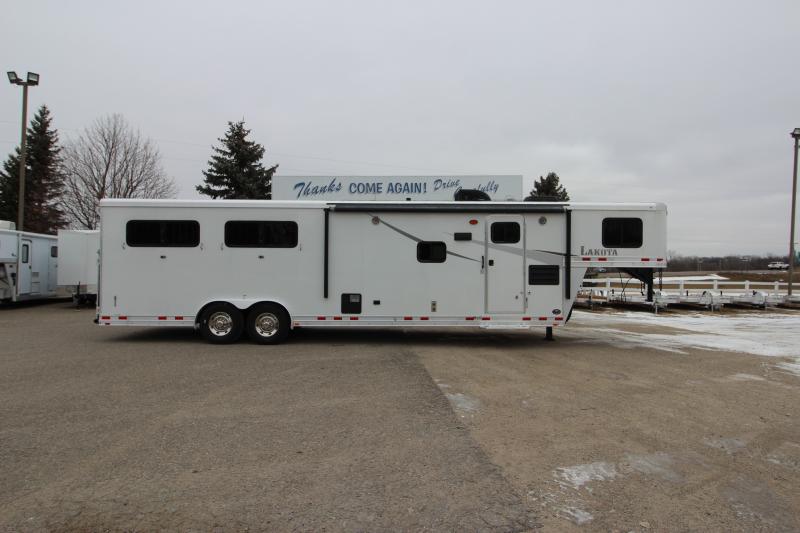 2018 Lakota 4 Horse LQ Trailer Living Quarter Trailers For Sale
