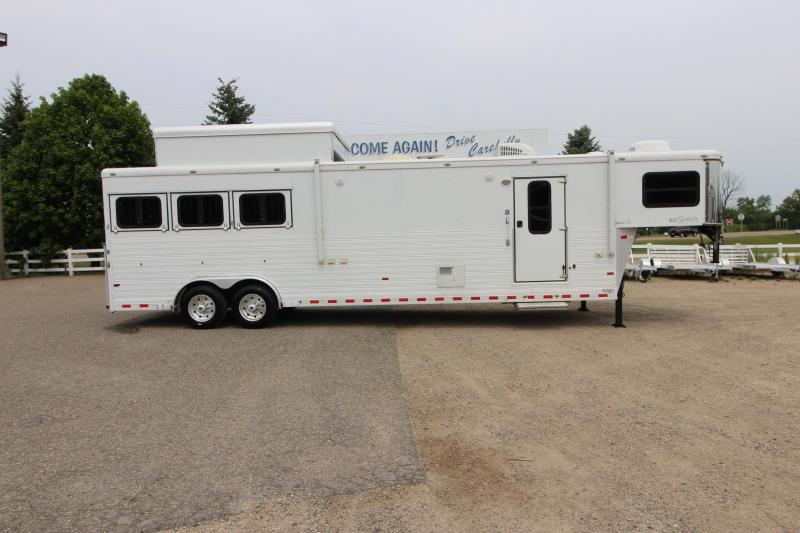 2009 Sundowner Trailers 3HR LQ with Slide Out Horse Trailer 2009 Sundowner Trailers 3HR LQ with Slide Out Horse Trailer