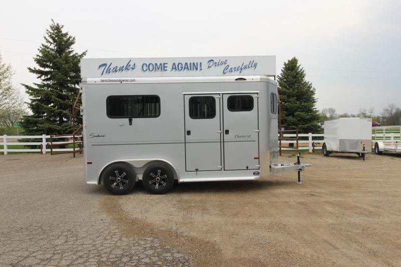 2023 Sundowner Trailers Charter SE 2 Horse BP Horse Trailer 2023 Sundowner Trailers Charter SE 2 Horse BP Horse Trailer