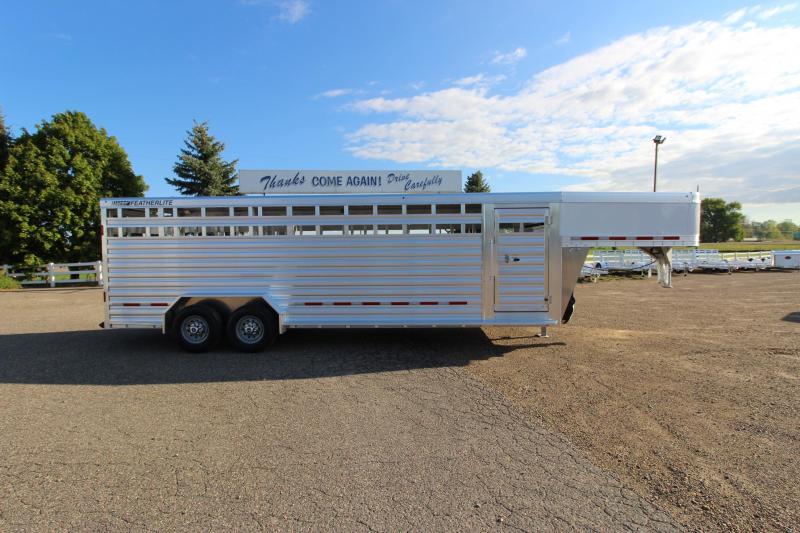 2022 Featherlite 8127 24' GN Livestock Trailer 2022 Featherlite 8127 24' GN Livestock Trailer