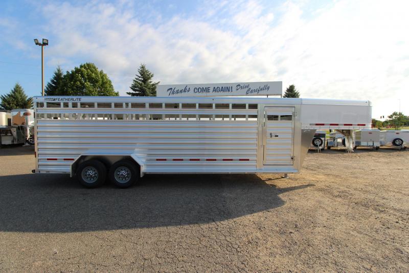 2021 Featherlite 8127 7x24 Livestock Trailer 2021 Featherlite 8127 7x24 Livestock Trailer